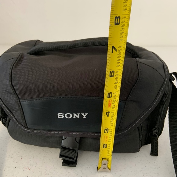 Sony Soft Case Small Camera Travel Carrying Bag in Black - Picture 15 of 15